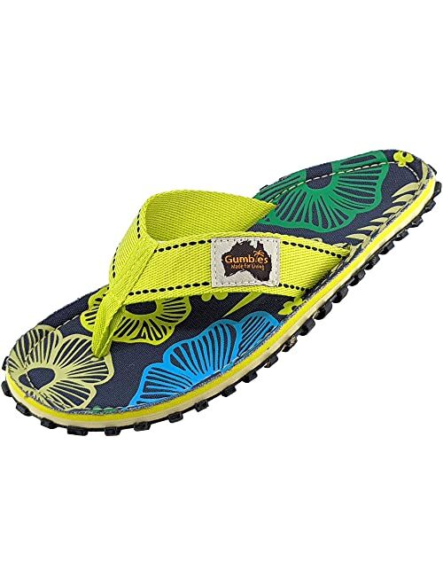 Gumbies Islander Unisex Flip Flops, with Supersoft Cotton Toe Post and Durable Recycled Rubber Sole - Comfort Guaranteed