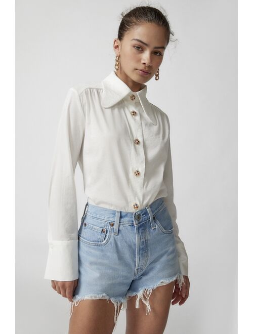 Sister Jane Flower Fields Button-Down Top