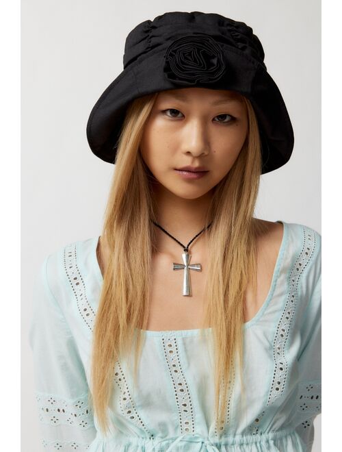 Urban Outfitters Rosette Bucket Hat