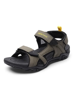 Men's Sandals Hiking Water Beach Sport Outdoor Athletic Arch Support Summer Sandals