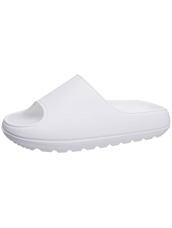 Leisurely Pace Cloud Slides for Women Men Squishy Pillow Sandals Lightweight Shower Shoes Summer Slippers with Comfort