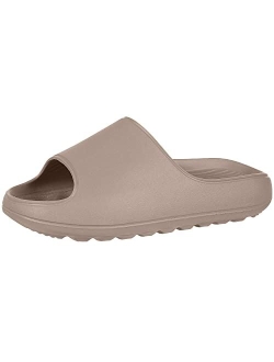 Leisurely Pace Cloud Slides for Women Men Squishy Pillow Sandals Lightweight Shower Shoes Summer Slippers with Comfort