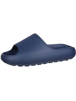 Leisurely Pace Cloud Slides for Women Men Squishy Pillow Sandals Lightweight Shower Shoes Summer Slippers with Comfort