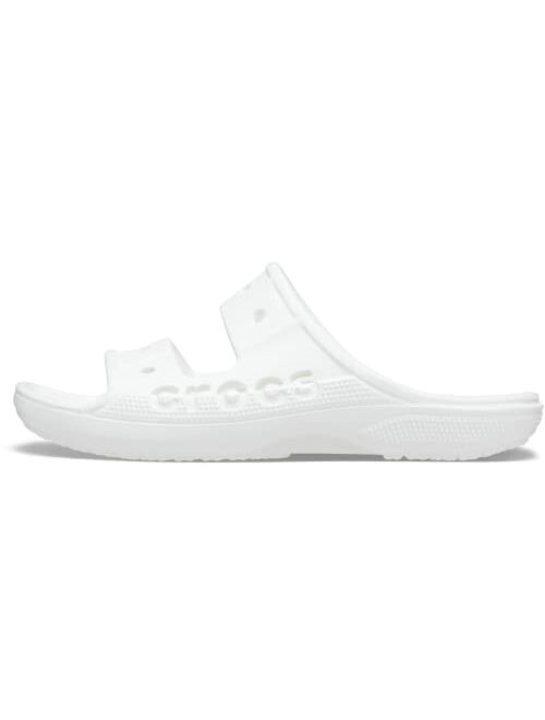 Crocs Unisex-Adult Men's and Women's Baya Two-Strap Slide Sandals