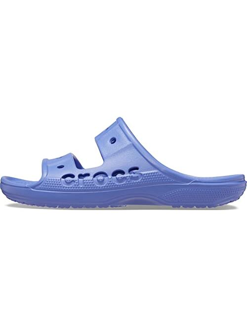 Crocs Unisex-Adult Men's and Women's Baya Two-Strap Slide Sandals