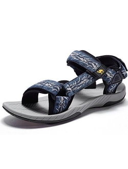 CAMELSPORTS Mens Athletic Sandals Outdoor Strap Summer Beach Fisherman Water Shoes Sport Gym Hiking Sandal