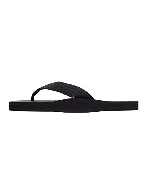 Rainbow Sandals Men's Single Layer Soft Top 1" EVA Rubber Filled Nylon Strap