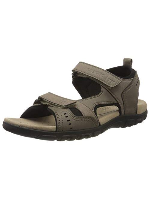 Geox Men's Uomo Sandal Strada a Open Toe