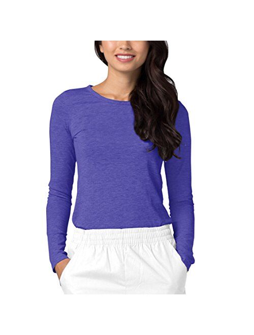 Adar Uniforms Adar Underscrubs for Women - Long Sleeve Underscrub Comfort Tee