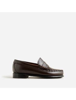 Kids' penny loafers in leather