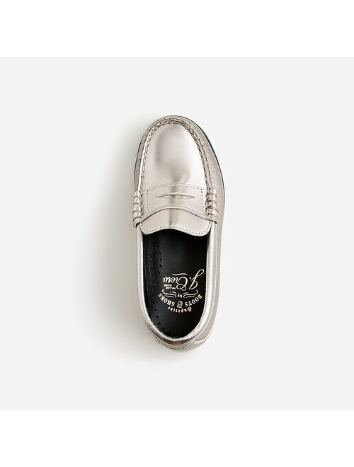 J.Crew Kids' penny loafers in leather