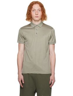 Green Graphic Polo