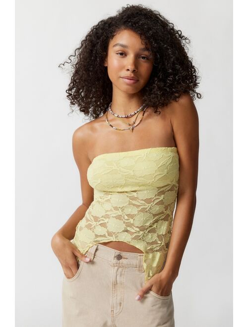 Urban Renewal Remnants Witchy Lace Tube Top