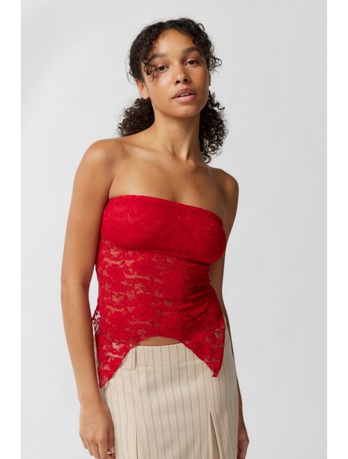 Urban Renewal Remnants Witchy Lace Tube Top