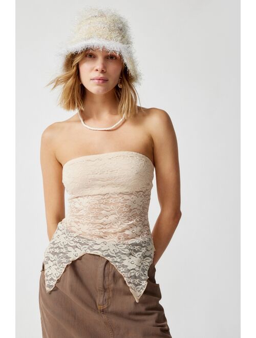 Urban Renewal Remnants Witchy Lace Tube Top