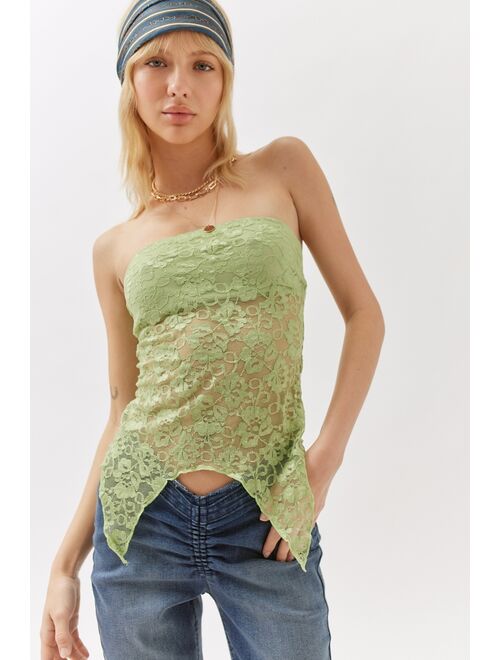 Urban Renewal Remnants Witchy Lace Tube Top