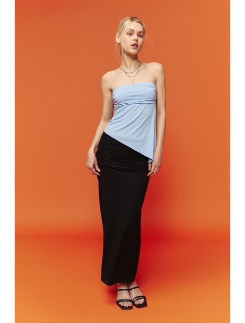 Urban Outfitters UO Y2K Asymmetrical Tube Top