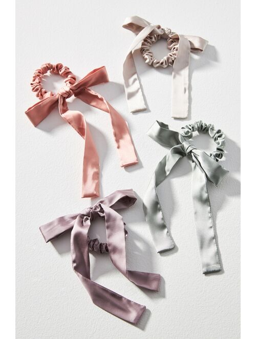 Anthropologie Bow Scrunchie Set