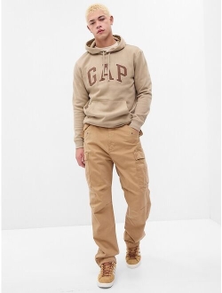 Relaxed Utility Cargo Pants with Washwell