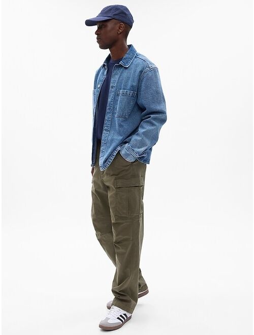 Gap Relaxed Utility Cargo Pants with Washwell