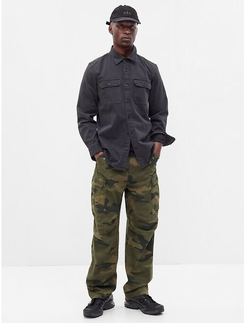 Gap Relaxed Utility Cargo Pants with Washwell