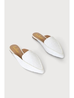 Joelle Camel Suede Loafer Slides