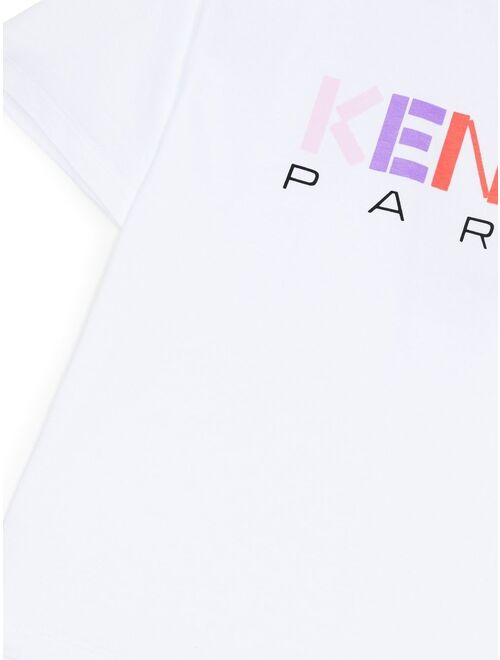 Kenzo Kids logo-print cotton T-Shirt