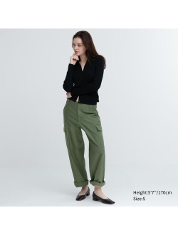 Women's Wide Straight Cargo Pants