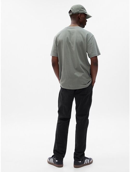 Modern Khakis in Straight Fit with GapFlex