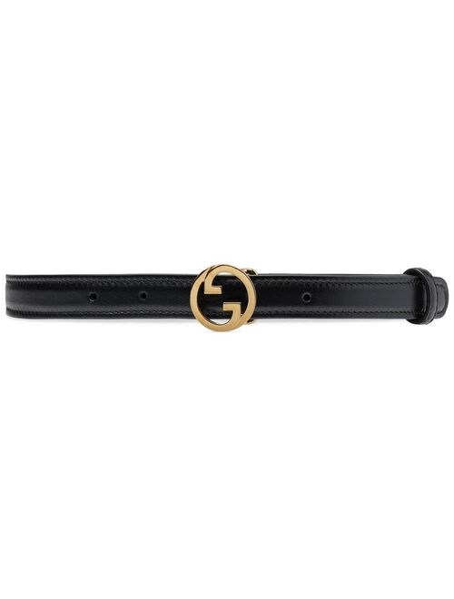 Gucci Blondie thin leather belt