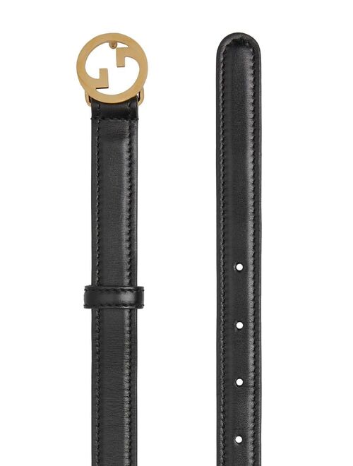 Gucci Blondie thin leather belt