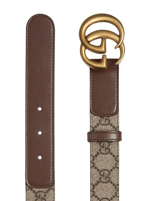 Gucci Double G buckle GG belt