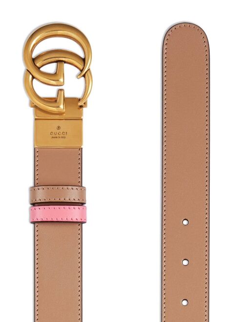 Gucci GG Marmont reversible leather belt