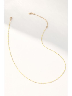 By Anthropologie Delicate Jeweled Chain Necklace