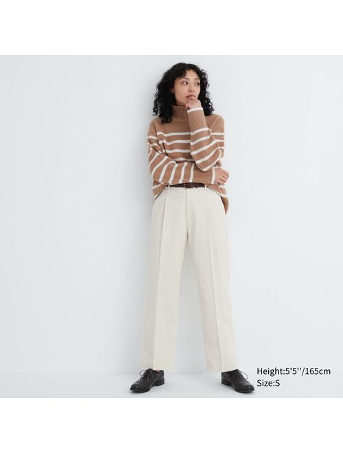 Uniqlo Corduroy Pleated Wide Pants