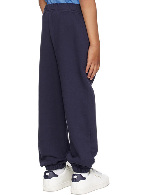 PALM ANGELS Kids Blue Classic Lounge Pants