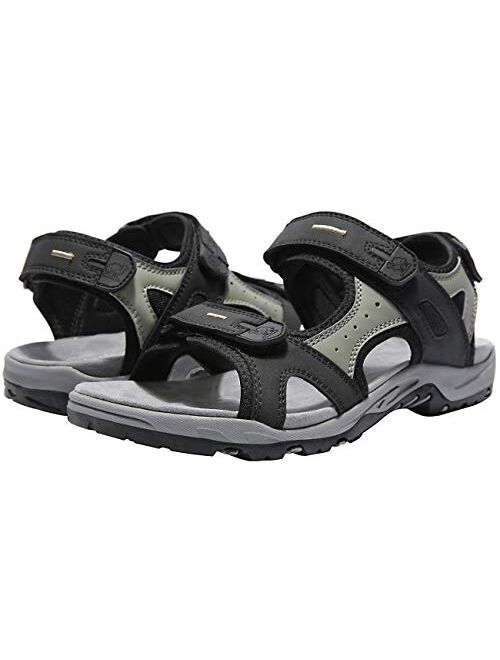 CAMEL CROWN Hiking Sandals for Men Waterproof Sport Sandals Walking Comfortable Shoes Beach Water with Arch Support