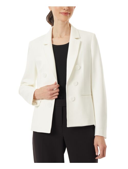 JONES NEW YORK Women's Faux Double-Breasted Jacket