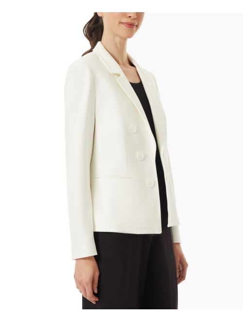 JONES NEW YORK Women's Faux Double-Breasted Jacket