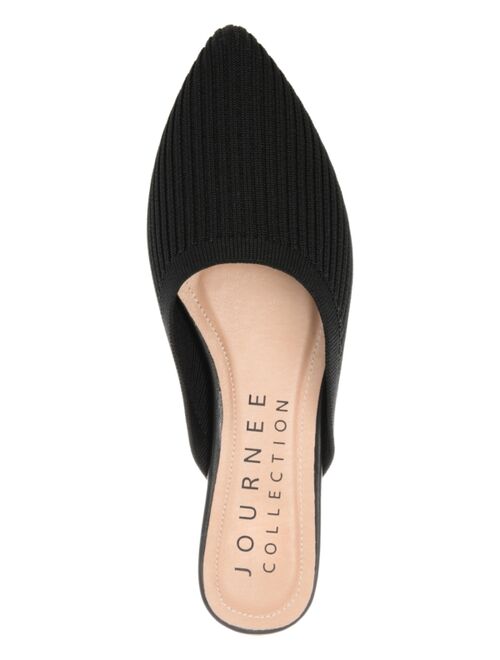 JOURNEE COLLECTION Women's Aniee Knit Mules