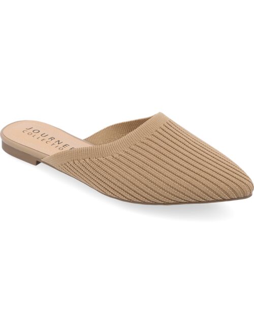 JOURNEE COLLECTION Women's Aniee Knit Mules