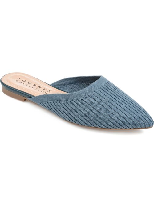 JOURNEE COLLECTION Women's Aniee Knit Mules