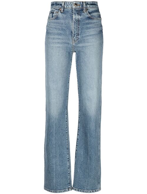 KHAITE The Danielle Stretch high-rise jeans