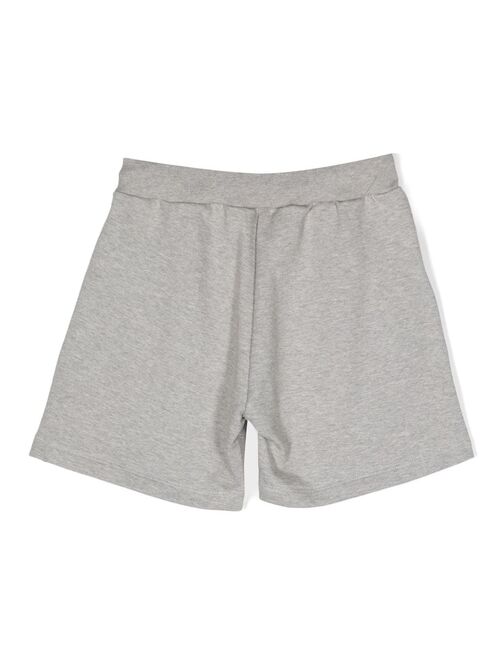 Marni Kids logo-print track shorts