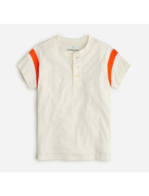 Kids&apos; short-sleeve football henley