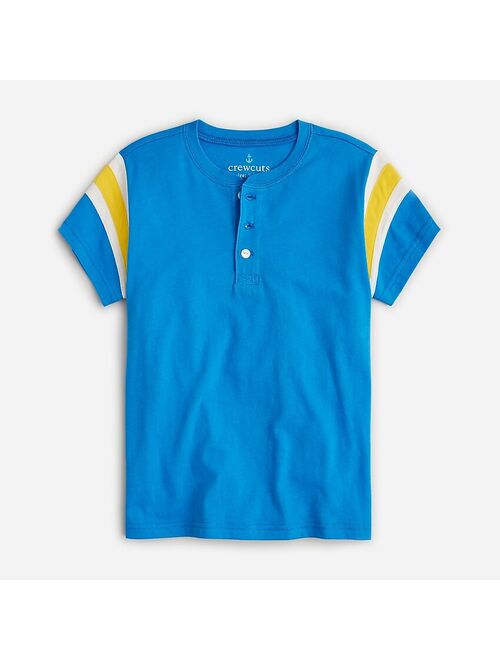 Kids&apos; short-sleeve football henley