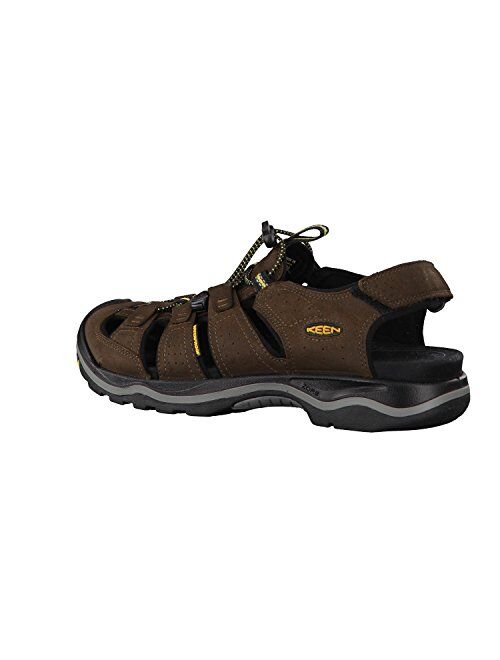 KEEN Men's Rialto Closed Toe Leather Removable Footbed Fashion Sneaker