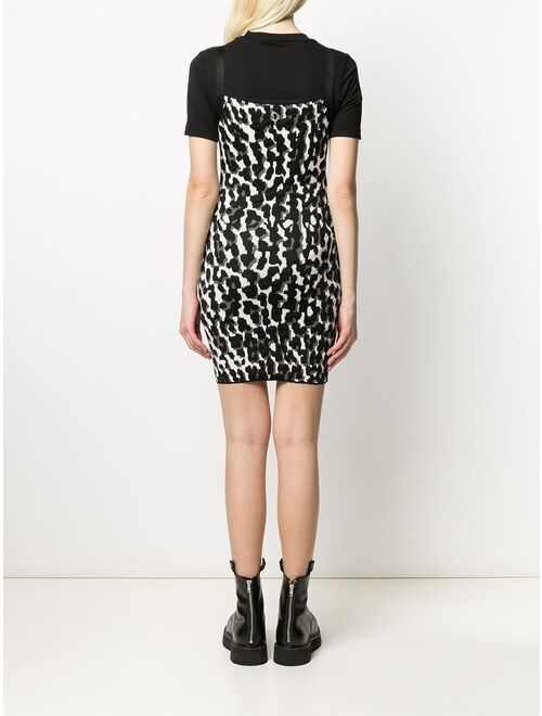 Just Cavalli animal-print mini slip dress