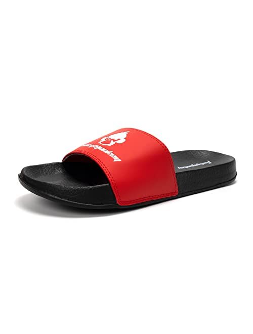 FUNKYMONKEY Slides for Men, Indoor & Outdoor Comfort Casual Sandals