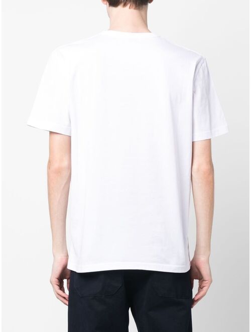 Woolrich logo-embroidered cotton T-shirt